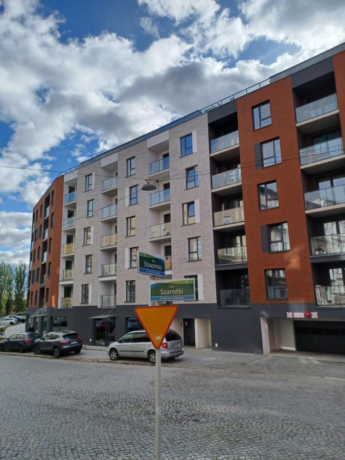 Centrum Apartament Z Parkingiem Szczecin Exteriör bild